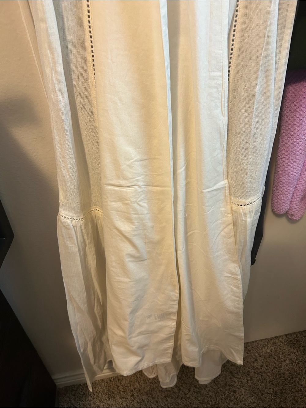Free People NEW White Embroidered Maxi Dress - Picture 13 of 13